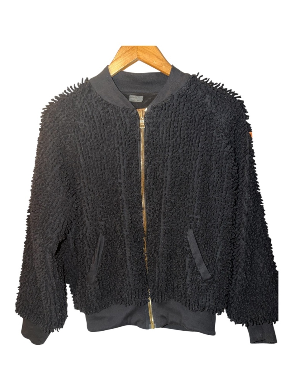 Black Shagbagg Bomber Jacket M